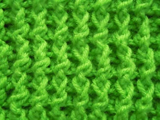 single rib crochet stitch